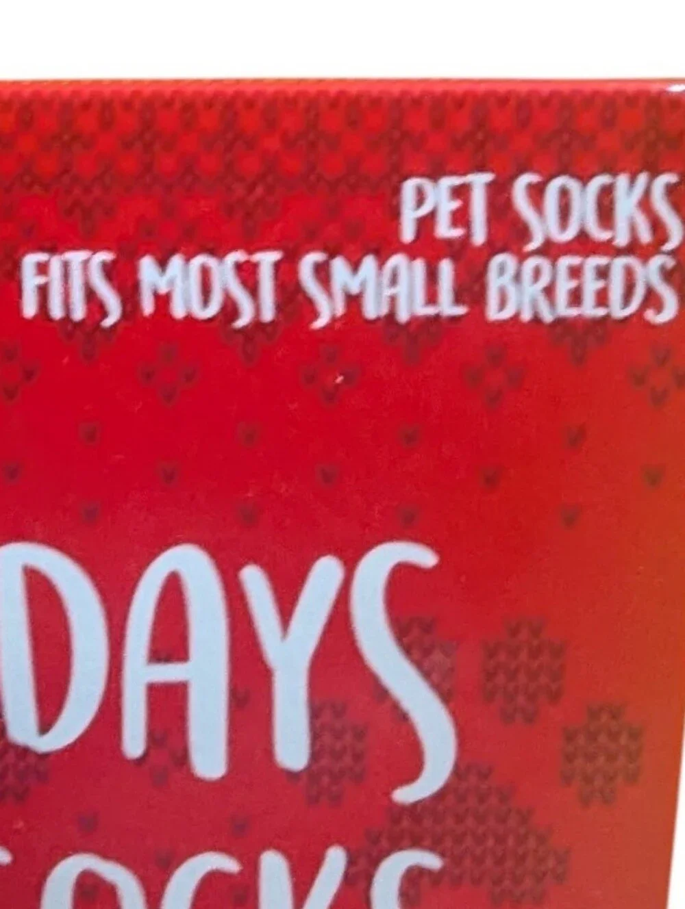 Happy Howlidays Pet & Owner Socks - Black Green & Red Paw Prints